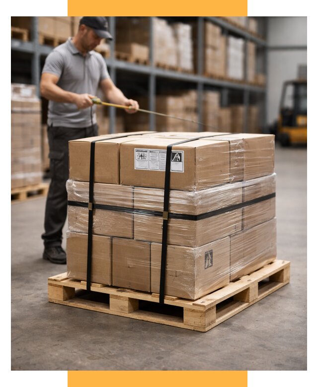 Упаковка и паллетирование грузов от 3639 р. | СетСервис-Нвг