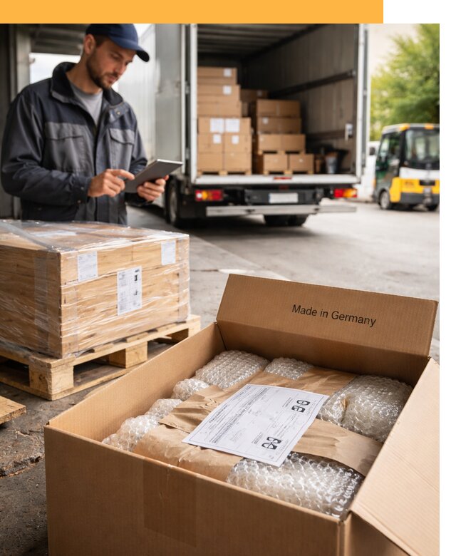 Доставка грузов из Германии от 46791 руб с таможенным оформлением