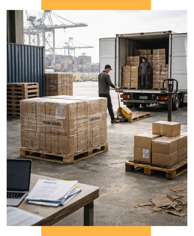 Доставка грузов из Израиля от 15597 р., логистика от СетСервис-Нвг