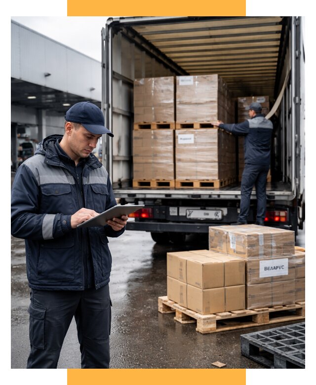 Доставка грузов из Беларуси от 15597 р. логистика СетСервис-Нвг