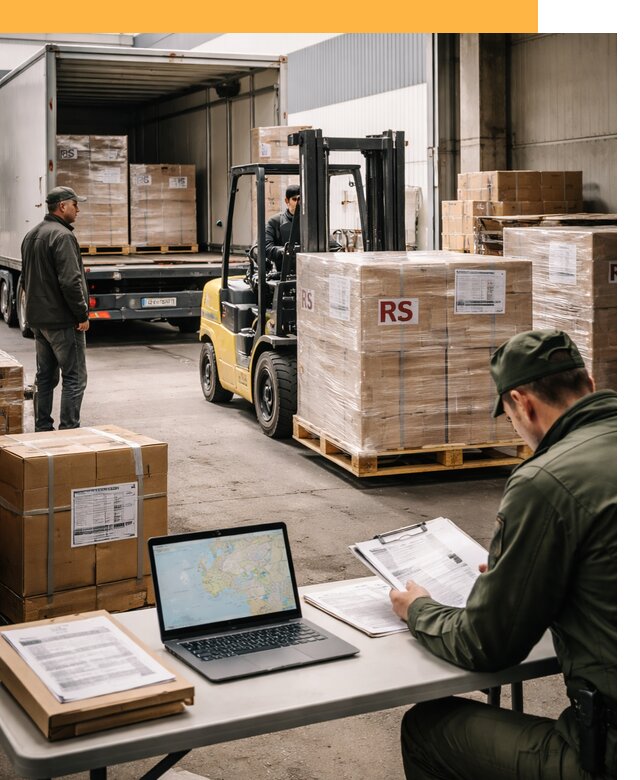 Доставка грузов в Сербию от 46791 руб, международные перевозки