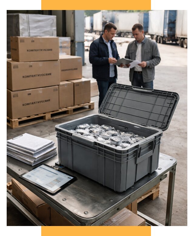 Перевозка комплектующих из Китая от 6759 р. | СетСервис-Нвг