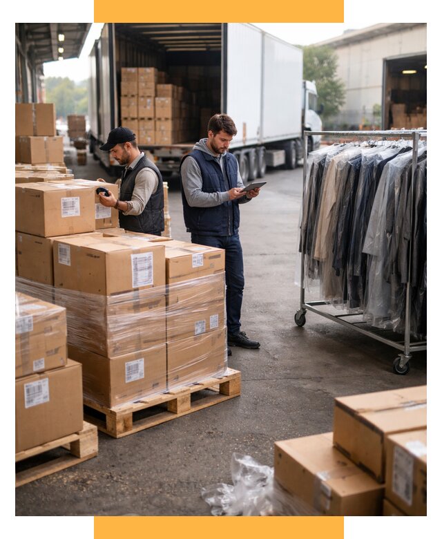 Перевозка и доставка одежды из Китая от 7799 р., СетСервис-Нвг