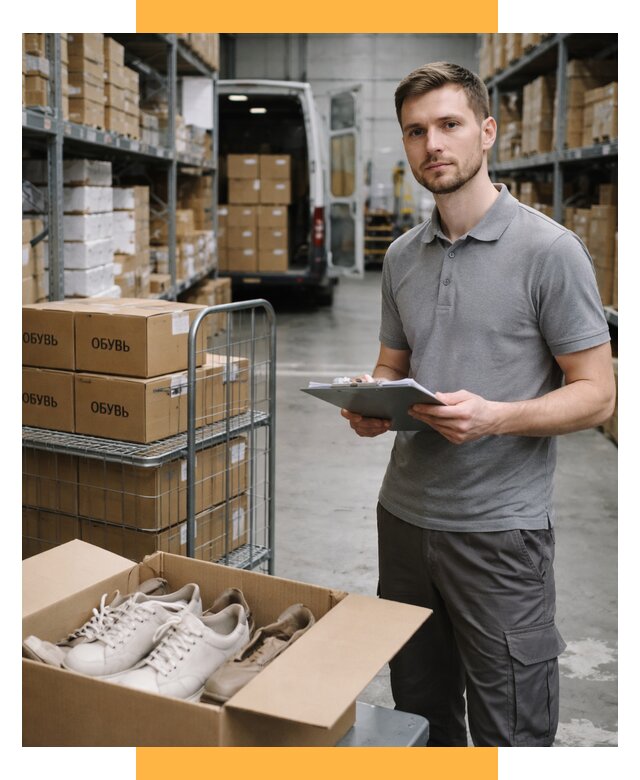 Доставка обуви из Китая и Турции от 4679 р. СетСервис-Нвг