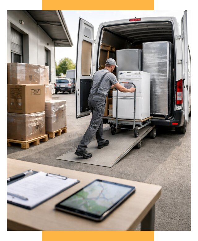 Перевозка бытовой техники от 6759 р. - логистика СетСервис-Нвг