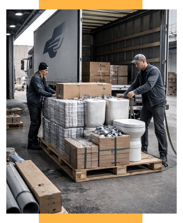 Перевозка сантехники под ключ от 1872 р. | СетСервис-Нвг