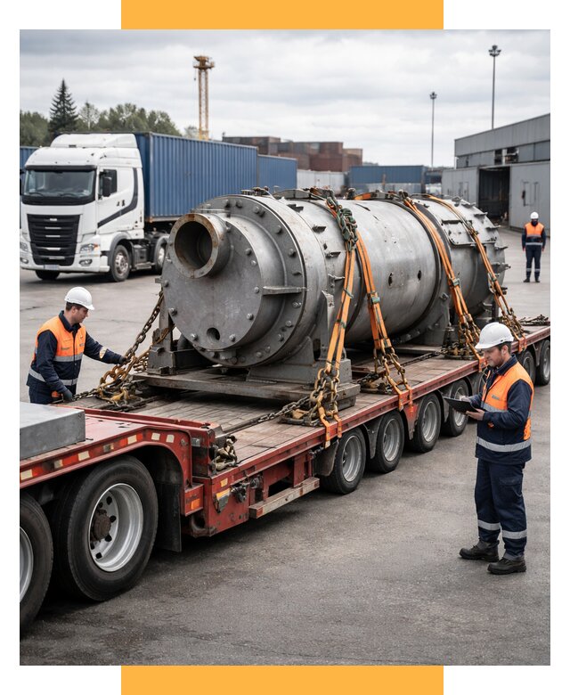 Перевозка тяжеловесных грузов под ключ от 155970 р. | СетСервис-Нвг