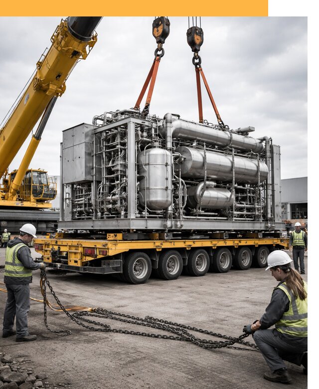 Перевозка тяжеловесных грузов по миру от 155970 руб