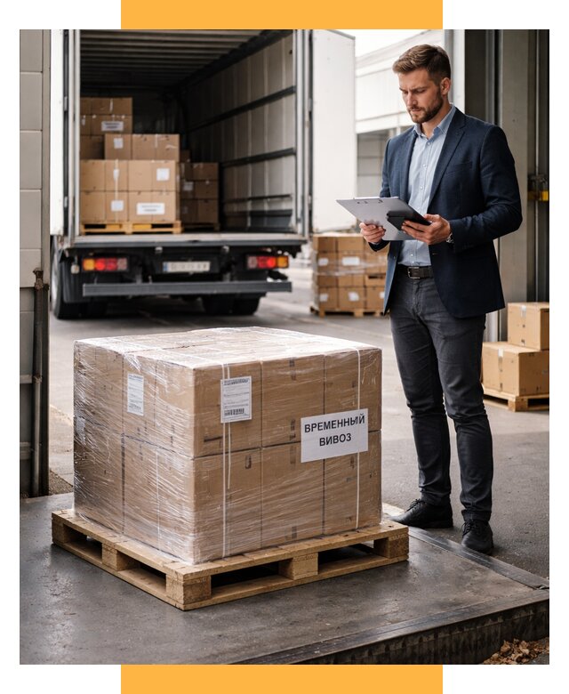 Временный вывоз товаров под ключ от 8318 р. | СетСервис-Нвг