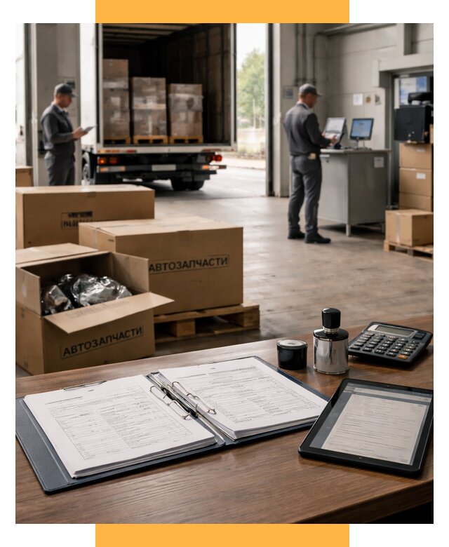 Таможенное оформление автозапчастей под ключ от 8838 р., СетСервис-Нвг