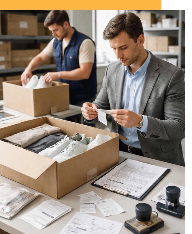 Таможенное оформление одежды и обуви по выгодной цене от 6759 руб