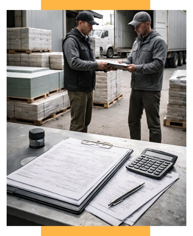 Таможенное оформление стройматериалов от 8838 р. | СетСервис-Нвг