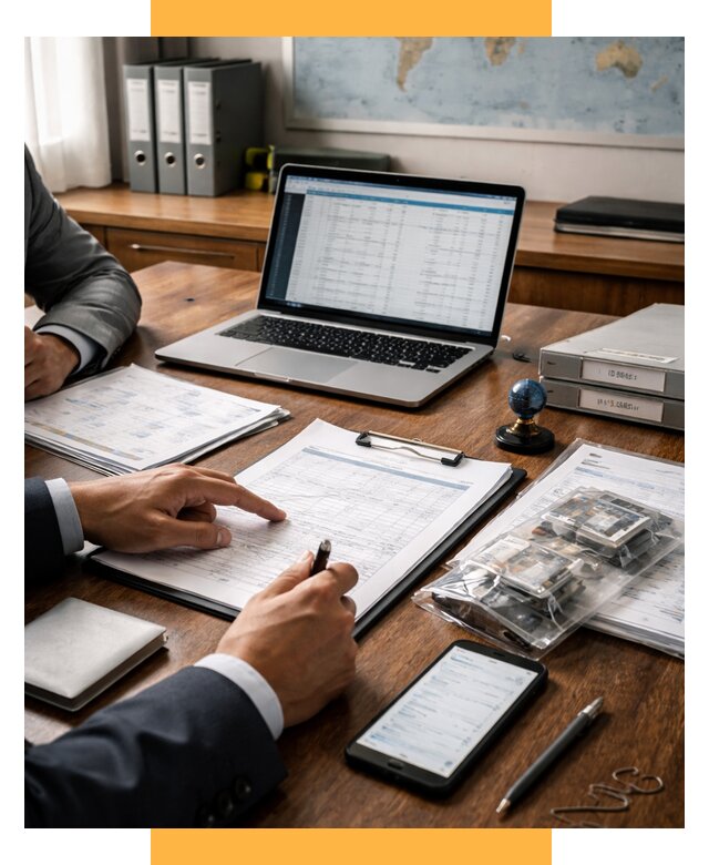 Проверка поставщика за рубежом от 8838 р. | СетСервис-Нвг аудит