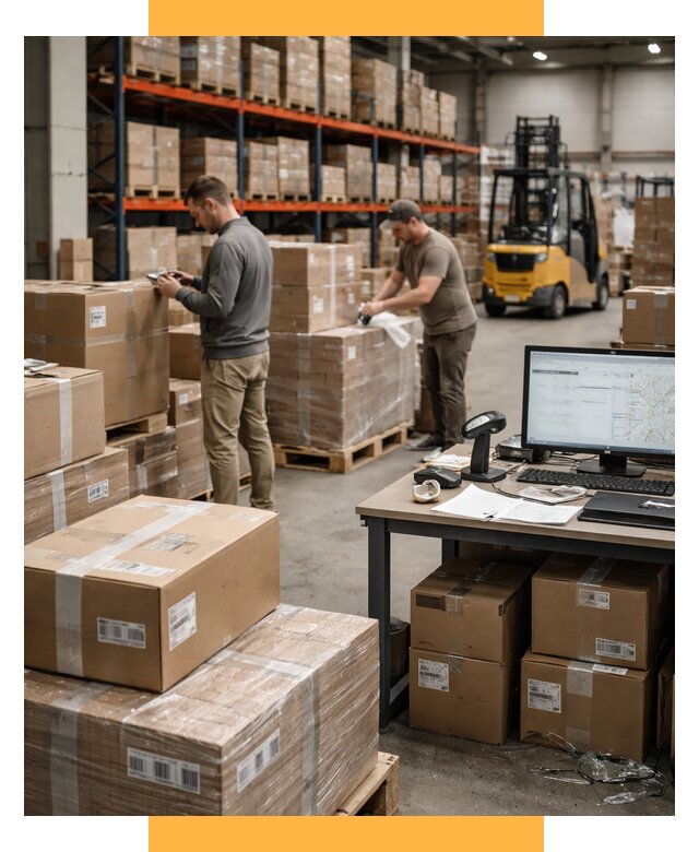 Склад консолидации в Европе от 6759 р., услуги СетСервис-Нвг